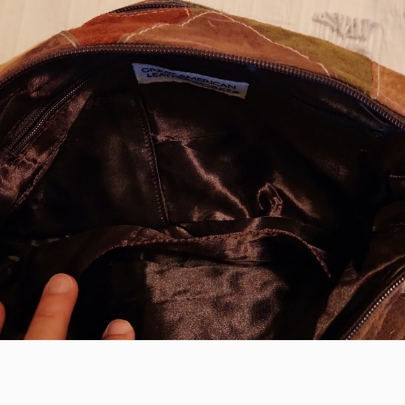 EUC, Vintage, Boho suede shoulder bag - Picture 7 of 9